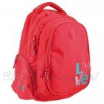 YES T-22 STEP ONE LOVE SCHOOL BACKPACK, FOR GIRLS, PINK, 5-7 CLASSES - image-2